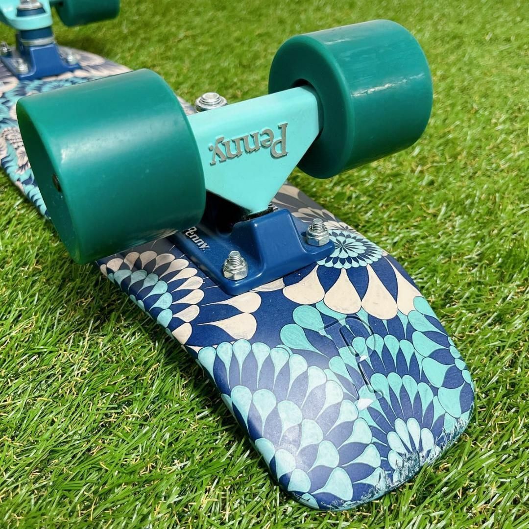Penny ペニー スケボー 22インチ グリーン ブルー 柄 模様 スケート Penny ペニー スケボー 22インチ グリーン ブルー 柄 模様 スケート