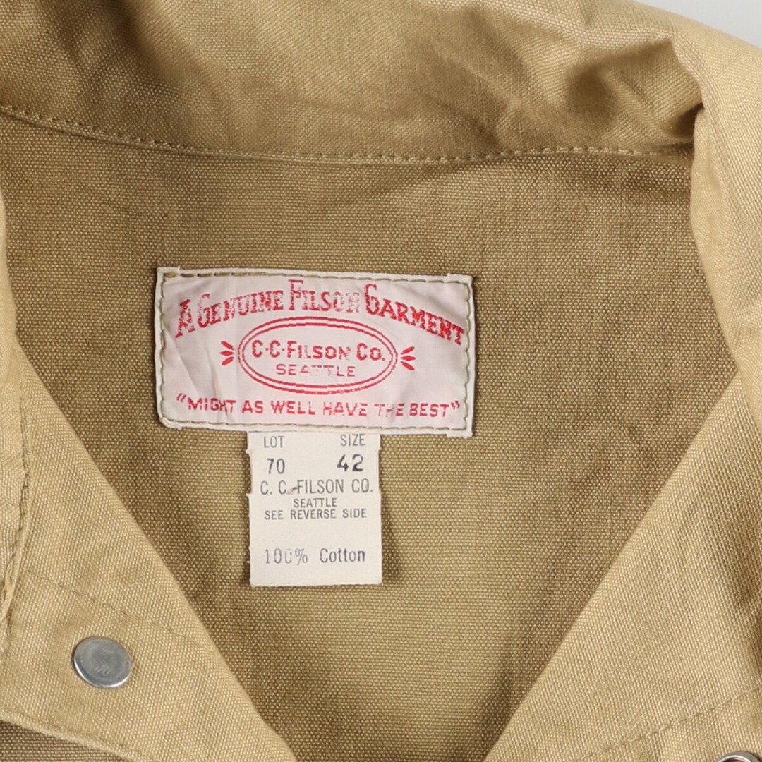 古着 70年代 フィルソン FILSON ダブルマッキーノクルーザー 古着 70年代 フィルソン FILSON ダブルマッキーノクルーザー