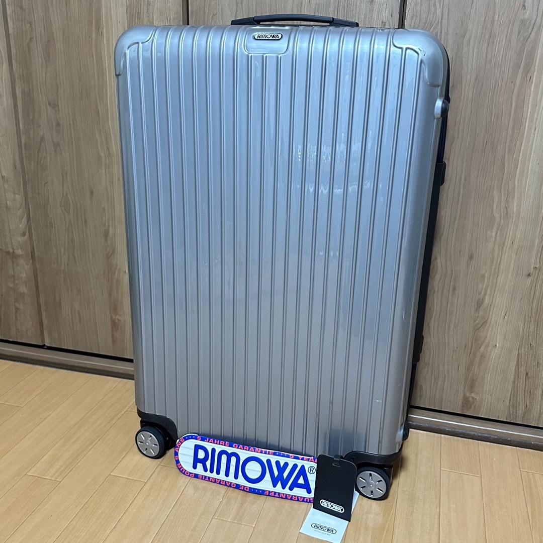 RIMOWA リモワ　 SALSA サルサ　104L キャリーケース　大容量　銀