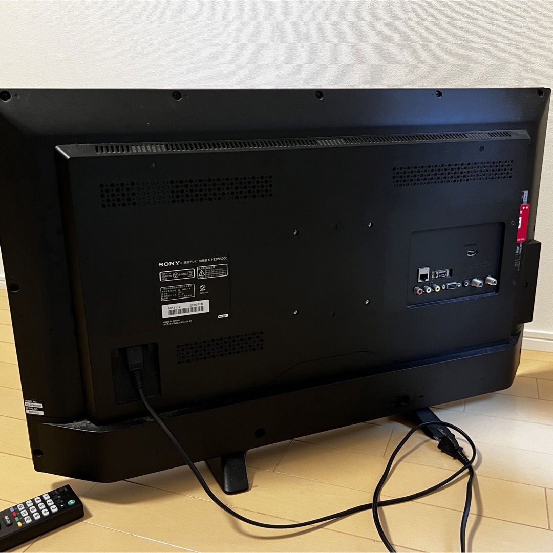 【リモコン付】SONY BRAVIA KJ-32W500C 32型液晶テレビ