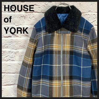 HOUSE of YORK ジャケット　アウター　チェックコート [9AR](その他)