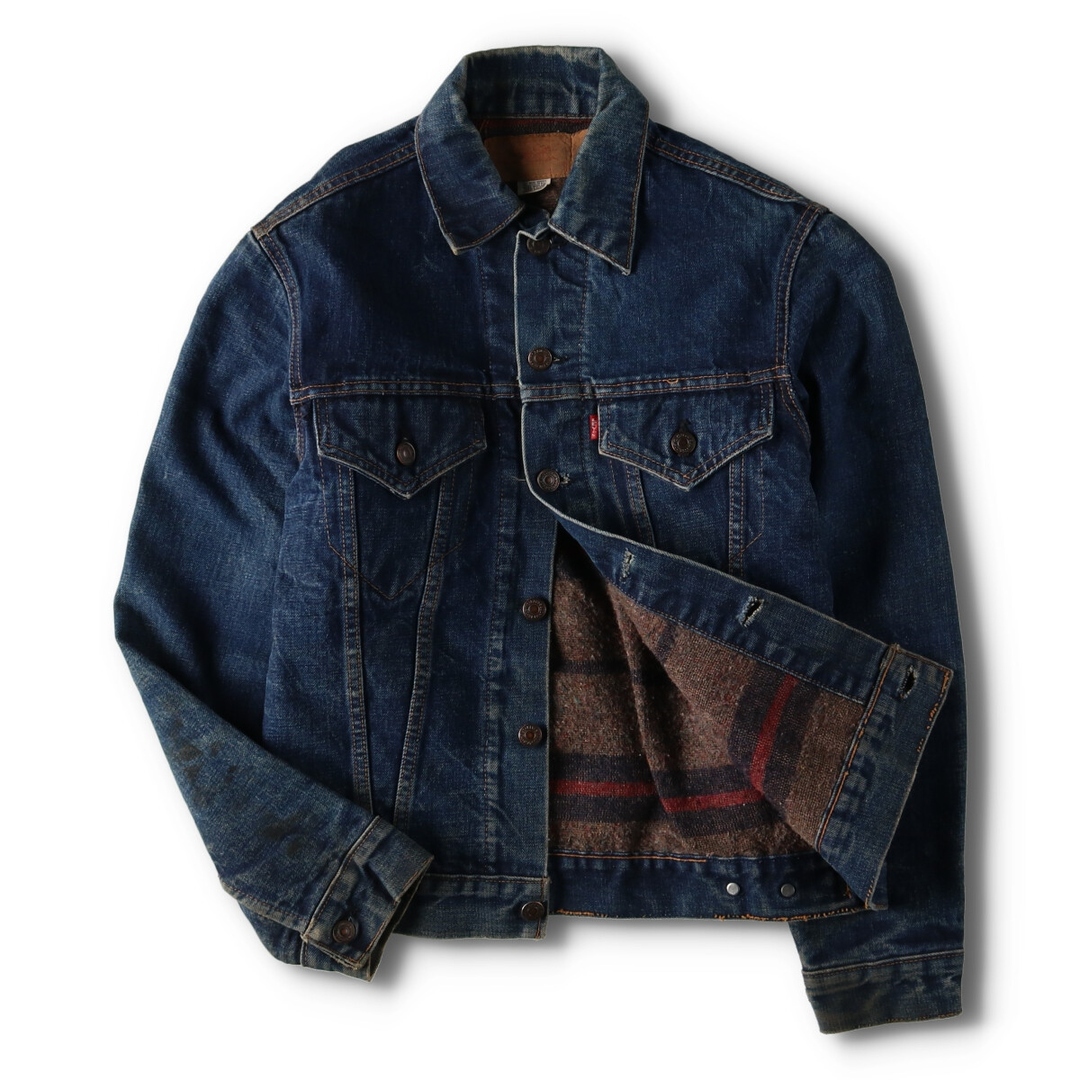 60~70年代 リーバイス Levi's 70505 BIG E ビッグE デニムジャケット Gジャン USA製 メンズS ヴィンテージ /eva000544605cm商品名