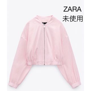 ザラ(ZARA)の【未使用】ZARA トップス　M(ブルゾン)