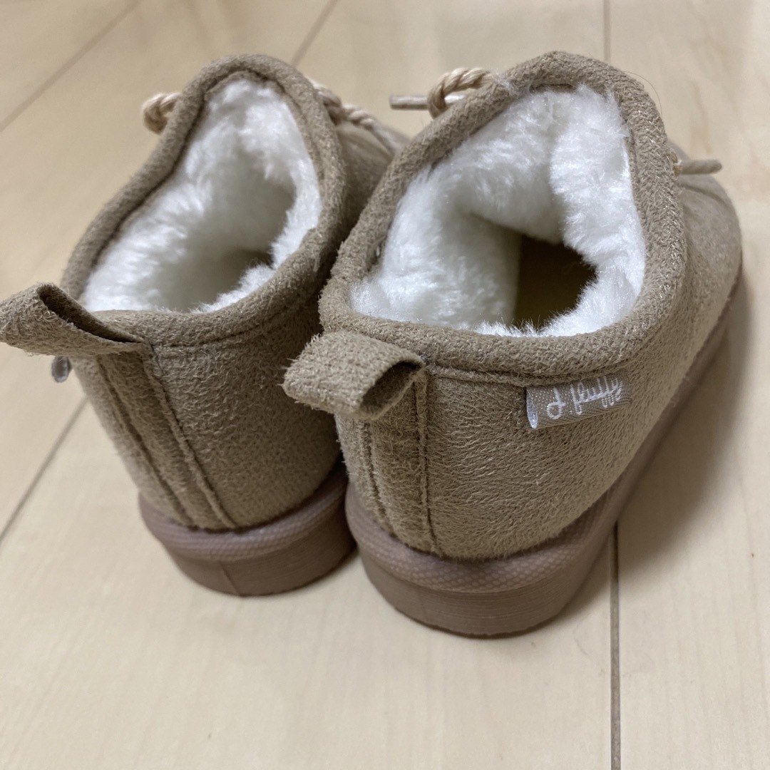 14センチ　モコモコ　ムートン　ブーツ キッズ/ベビー/マタニティのベビー靴/シューズ(~14cm)(ブーツ)の商品写真