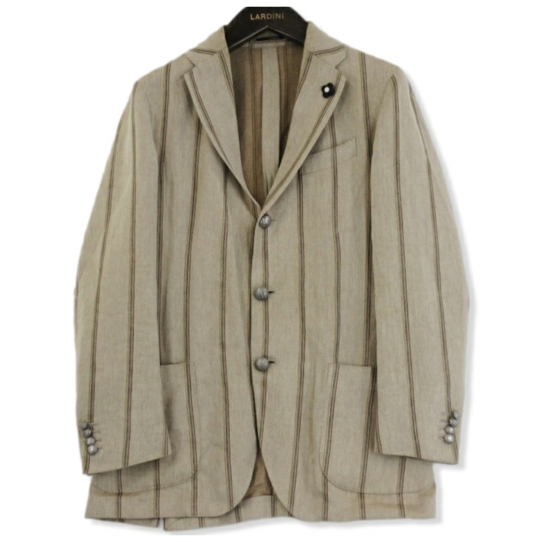 ラルディーニ LARDINI ジャケット jacket 46 リネン linen