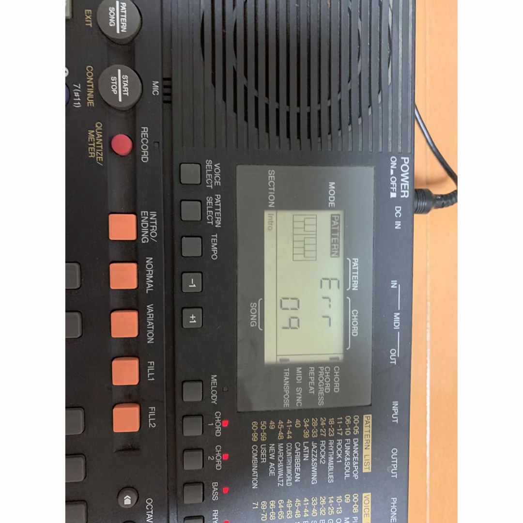 【中古】YAMAHA ヤマハ QR-10 シーケンサー　 楽器のDTM/DAW(音源モジュール)の商品写真