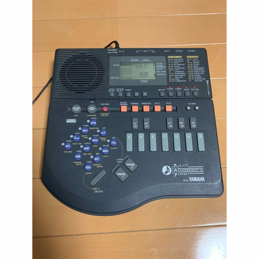 【中古】YAMAHA ヤマハ QR-10 シーケンサー　 楽器のDTM/DAW(音源モジュール)の商品写真