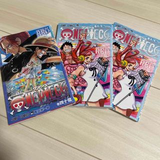 ONE PIECE FILM RED  4/4×2冊、40億     3冊セット(少年漫画)