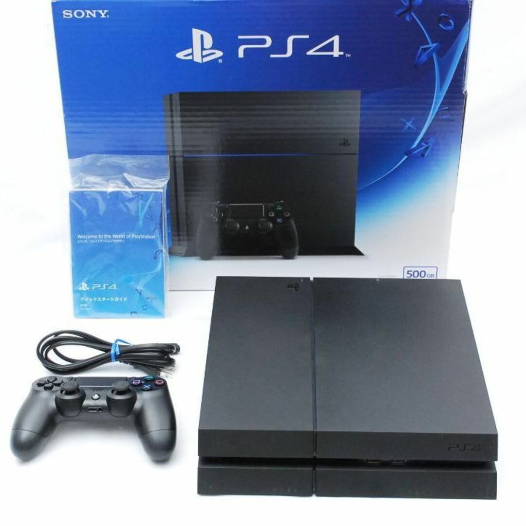 PlayStation4 - 【箱付完動品】PlayStation4 CUH-1200A ブラック