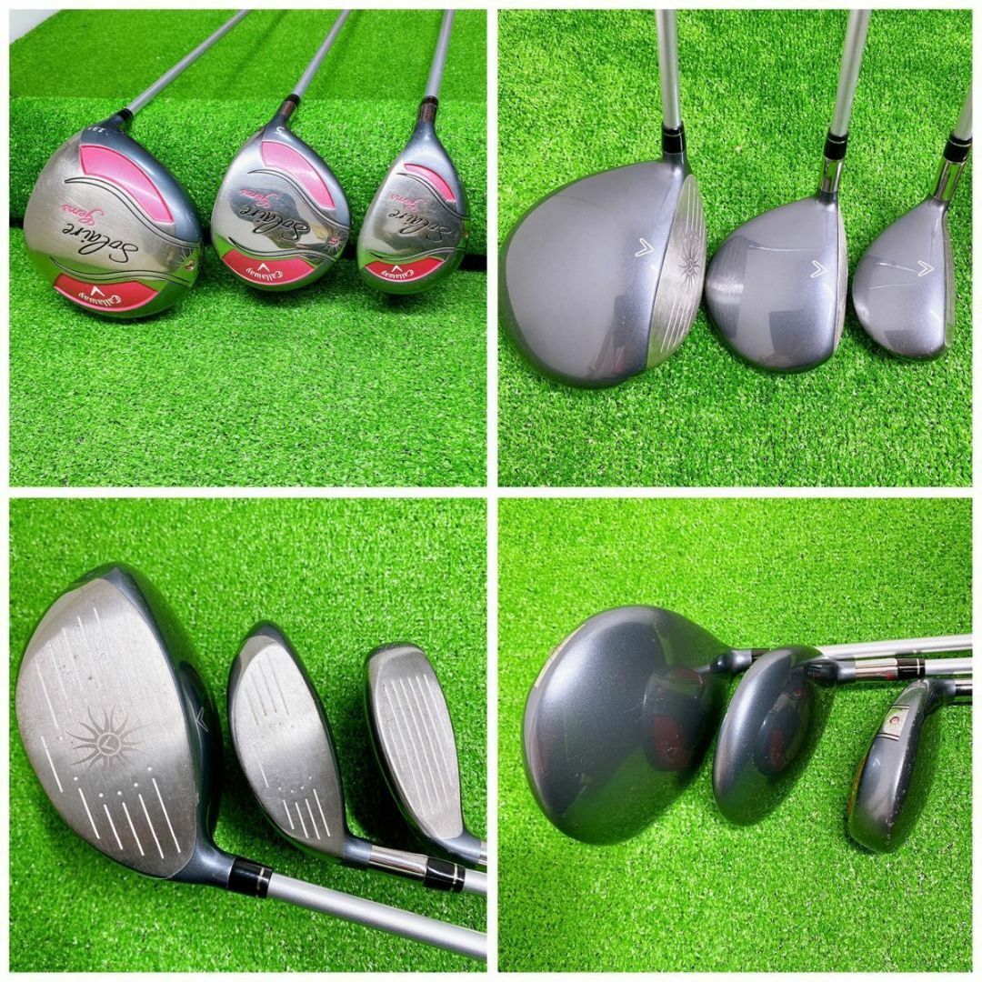 バッグ無し‼️Callaway GEMS レディースゴルフクラブセット