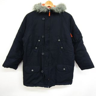 ギャップ(GAP)のギャップ モッズコート ジャンパー 中綿入り アウター キッズ 男の子用 L(10)サイズ ネイビー GAP(コート)