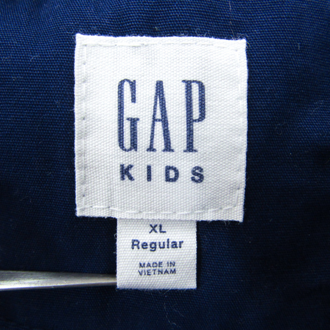 GAP(ギャップ)のギャップ モッズコート ジャンパー アウター ファー付き キッズ 男の子用 XLサイズ ネイビー GAP キッズ/ベビー/マタニティのキッズ服女の子用(90cm~)(コート)の商品写真