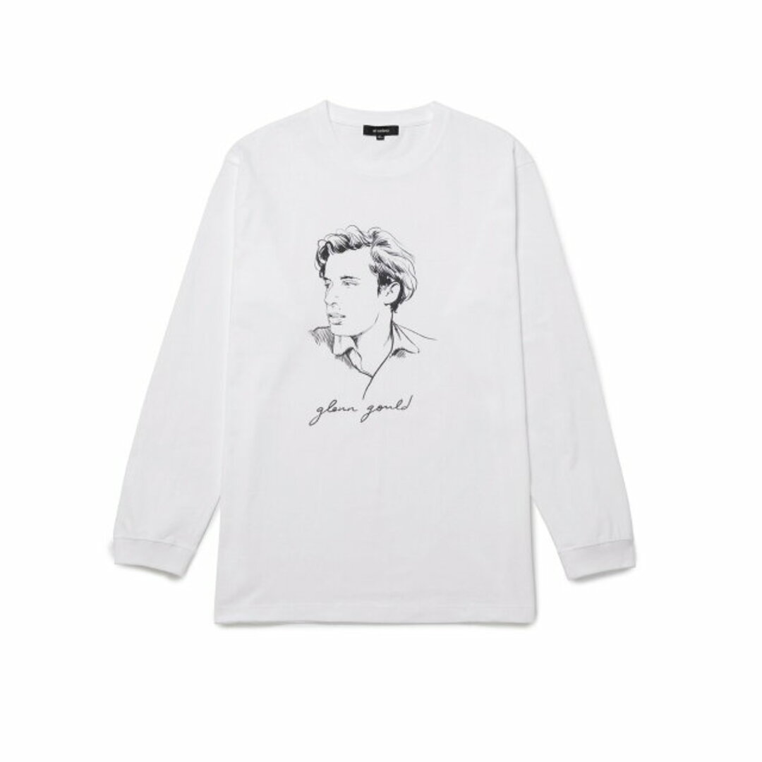 bonjour records(ボンジュールレコーズ)の【ホワイト（10）】Stephane Manel GG L/S TEE レディースのトップス(カットソー(長袖/七分))の商品写真