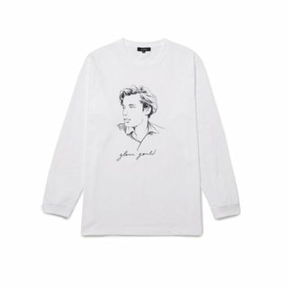 ボンジュールレコーズ(bonjour records)の【ホワイト（10）】Stephane Manel GG L/S TEE(カットソー(長袖/七分))