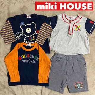 ミキハウス　Tシャツ　ズボン　110 男の子　まとめ売り　6点