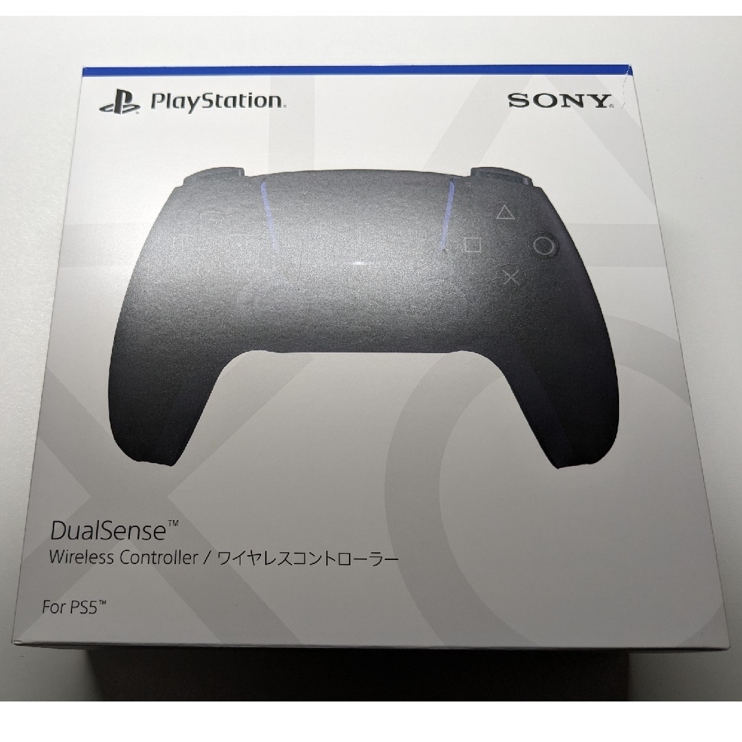 SONY(ソニー)のSony DualSense ミッドナイトブラック PS5コントローラー エンタメ/ホビーのゲームソフト/ゲーム機本体(その他)の商品写真