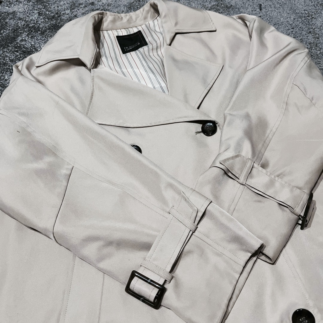 トレンチコート XL 大きめサイズ メンズのジャケット/アウター(トレンチコート)の商品写真