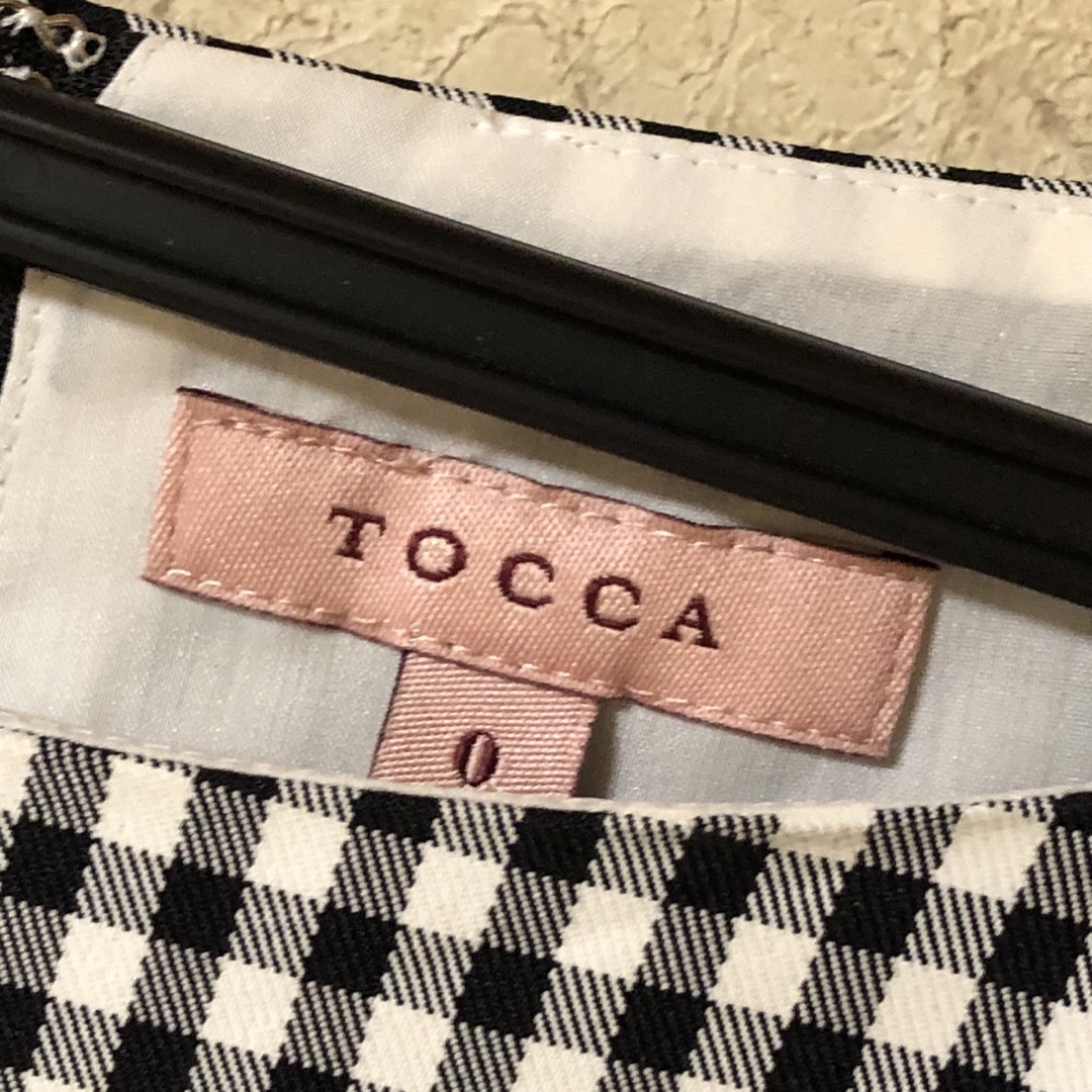 TOCCA(トッカ)の現行品【洗える！】SQUARE ドレス ブラック系 レディースのワンピース(ひざ丈ワンピース)の商品写真