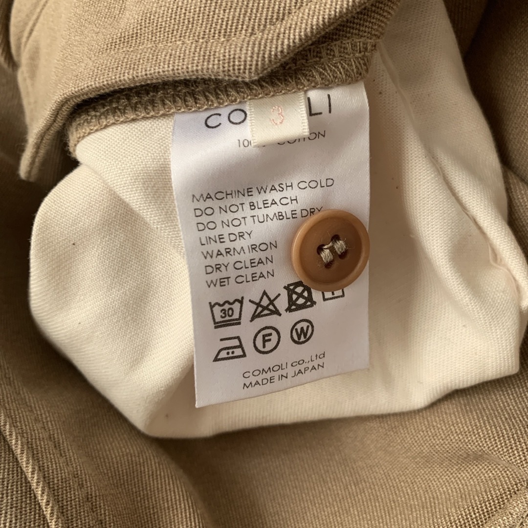 COMOLI - COMOLI コットンツイル 6Pパンツ 20SSの通販 by COMOLI - COMOLI コットンツイル 6Pパンツ 20SSの通販 by