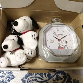 SNOOPY - 【超希少】美品‼︎ TWEMCO スヌーピー パタパタ時計の通販