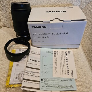 タムロン(TAMRON)のTAMRON28-200F2.8-5.6 DI III RXD A071 ソニー(レンズ(ズーム))