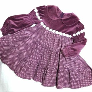 シャーリーテンプル 子供 ワンピース(女の子)(ドット)の通販 400点 ...