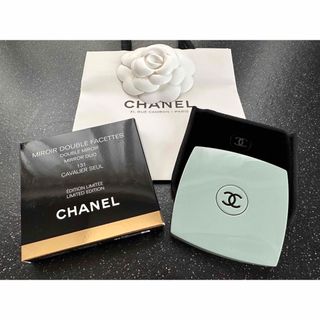 値下げCHANEL限定色ミラー3色セット 巾着ポーチ、ショッパー付-