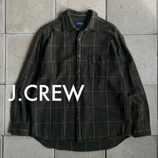 ジェイクルー(J.Crew)の古着 J.CREW ジェイクルー インド綿 ベビーネル チェック シャツ M(シャツ)