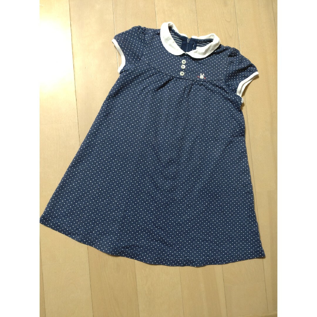 mikihouse(ミキハウス)のミキハウス　mikihouse　ワンピース　110cm キッズ/ベビー/マタニティのキッズ服女の子用(90cm~)(ワンピース)の商品写真