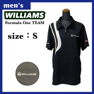 WILLIAMS F1 TEAM ウィリアムズ ハーフジップ シャツ メンズ S(シャツ)