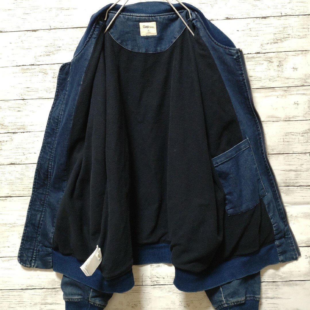 00\'s OLD GAP レアデザイン 短丈 MA-1 ジャケット M 00\'s OLD GAP レアデザイン 短丈 MA-1 ジャケット M