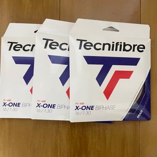 テクニファイバー(Tecnifibre)のR107様テクニファイバー X-ONE 1.30 3張り1.243張りセット(その他)