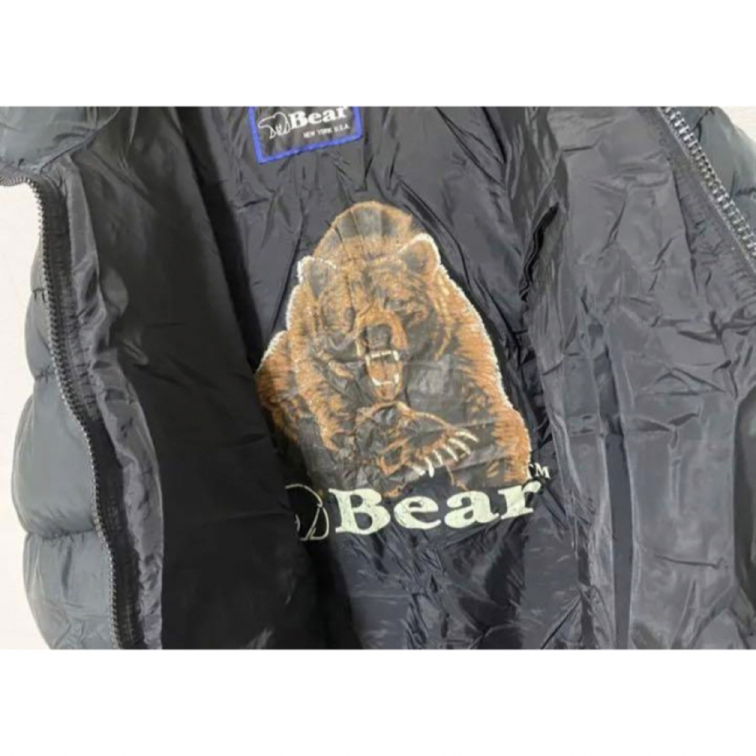 Bear USA - Bear USA リバーシブル ダウンジャケット ブラック 黒 Lの通販 by 山田｜ベアーならラクマ