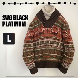 SWAGGER - SWG BLACK PLATINUM☆スワッガー☆ショールカラー SWAGGER - SWG BLACK PLATINUM☆スワッガー☆ショールカラー