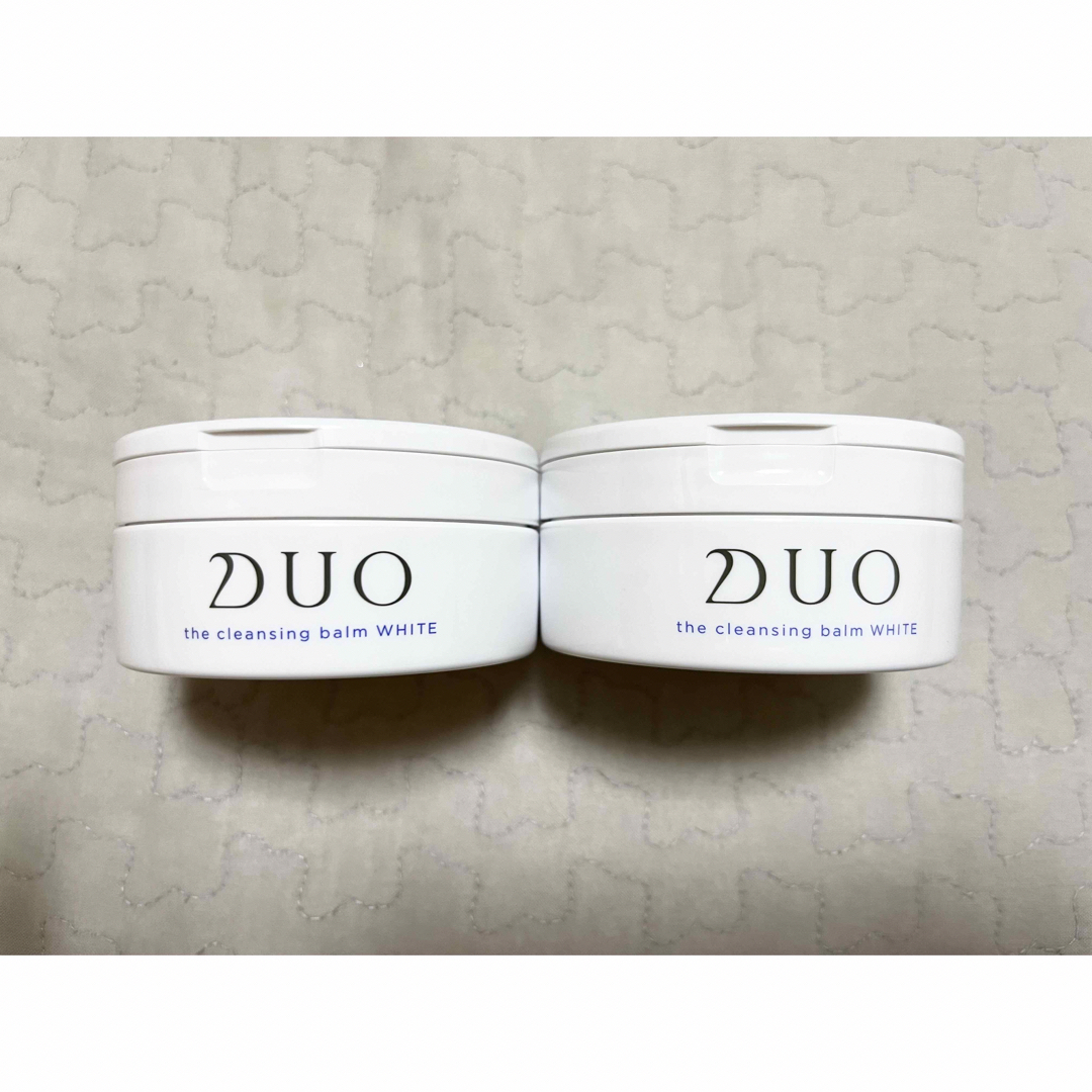 DUO(デュオ)のDUO クレンジングバーム　ホワイト　2点 コスメ/美容のスキンケア/基礎化粧品(クレンジング/メイク落とし)の商品写真