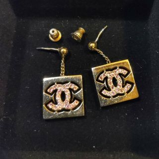 値下げ CHANEL ビジュー ココマーク ヴィンテージ ピアス