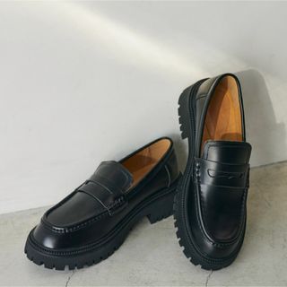 ベースメント(BASEMENT)の【新品】厚底ローファー(ローファー/革靴)