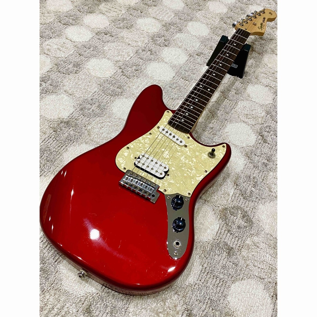 squier by fender cyclone candy apple red