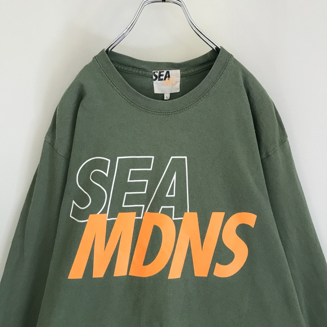 Tシャツ/カットソー(七分/長袖)XL 新品 MADNESS WIND AND SEA 長袖