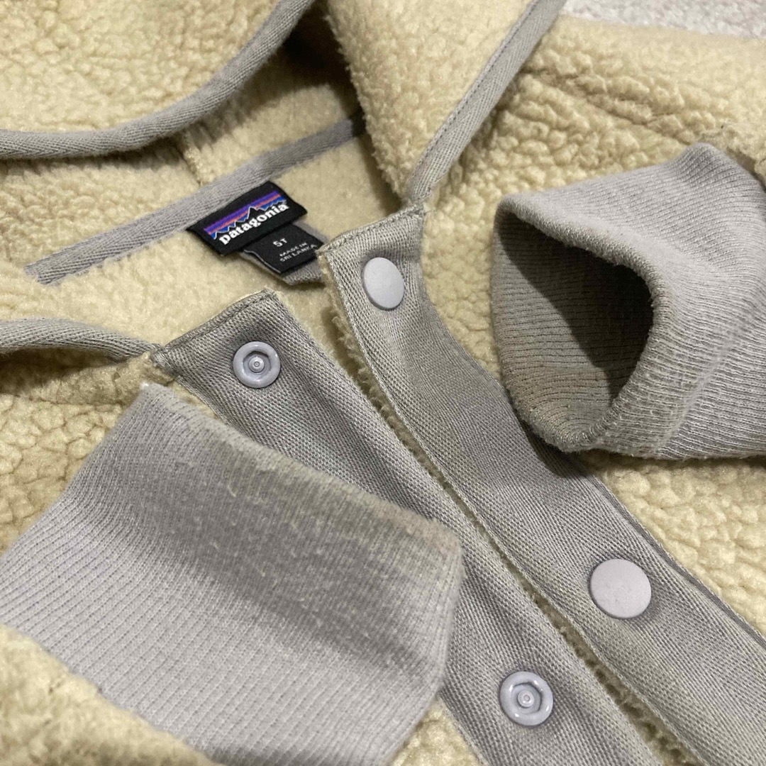 patagonia(パタゴニア)の【patagonia】アウター WORN WEAR 5T 子供 キッズ/ベビー/マタニティのキッズ服男の子用(90cm~)(ジャケット/上着)の商品写真