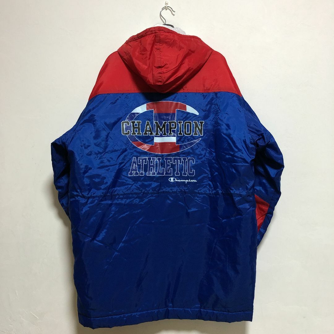 Champion(チャンピオン)の【激レア】champion☆チャンピオン ビッグロゴ入り ブルゾン　コート メンズのジャケット/アウター(ブルゾン)の商品写真