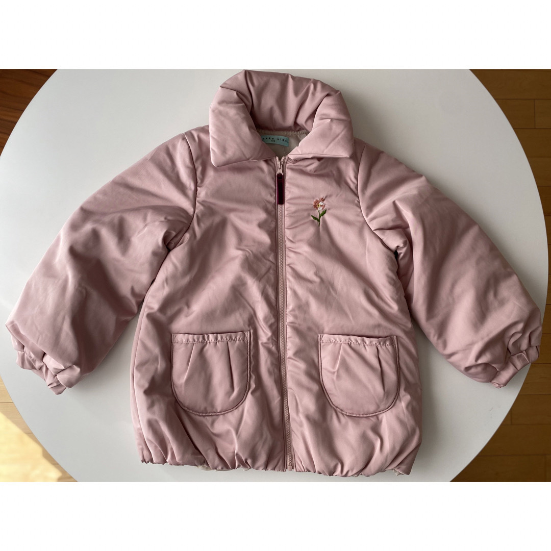 hakka kids(ハッカキッズ)の☆新品☆ハッカキッズ　Hakka kids  アウター コート 女の子 130☆ キッズ/ベビー/マタニティのキッズ服女の子用(90cm~)(コート)の商品写真