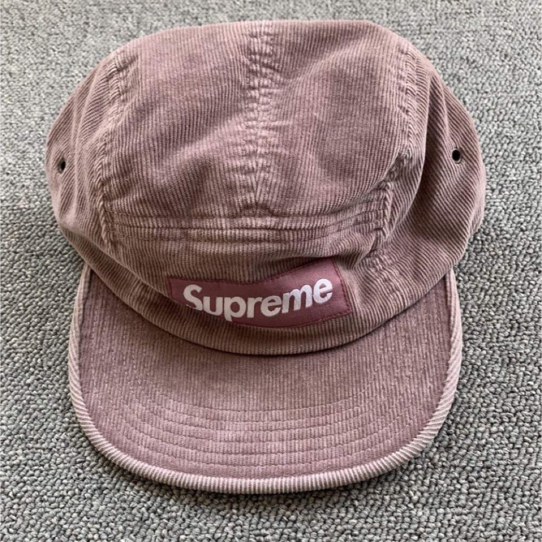 新品希少supreme16FW couduroy camp cap正規品supreme備考