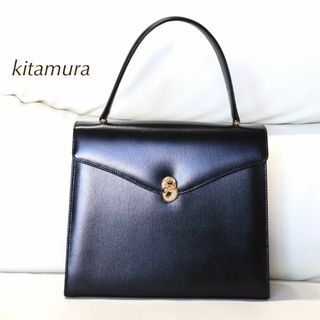 キタムラ(Kitamura)のKITAMURA　キタムラ　 ハンドバッグ　フォーマルバッグ　ブラック　黒(ハンドバッグ)