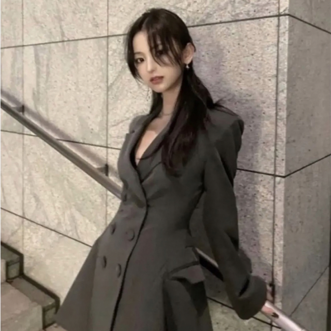 Bubbles - melt the lady thick belt jacket onepieceの通販 by
