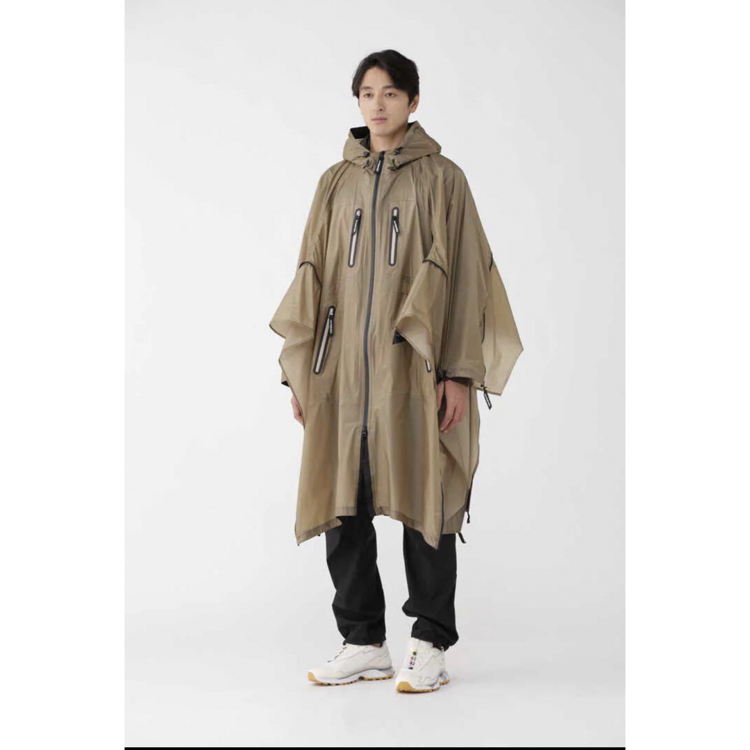 アンドワンダー　fly rain long coat