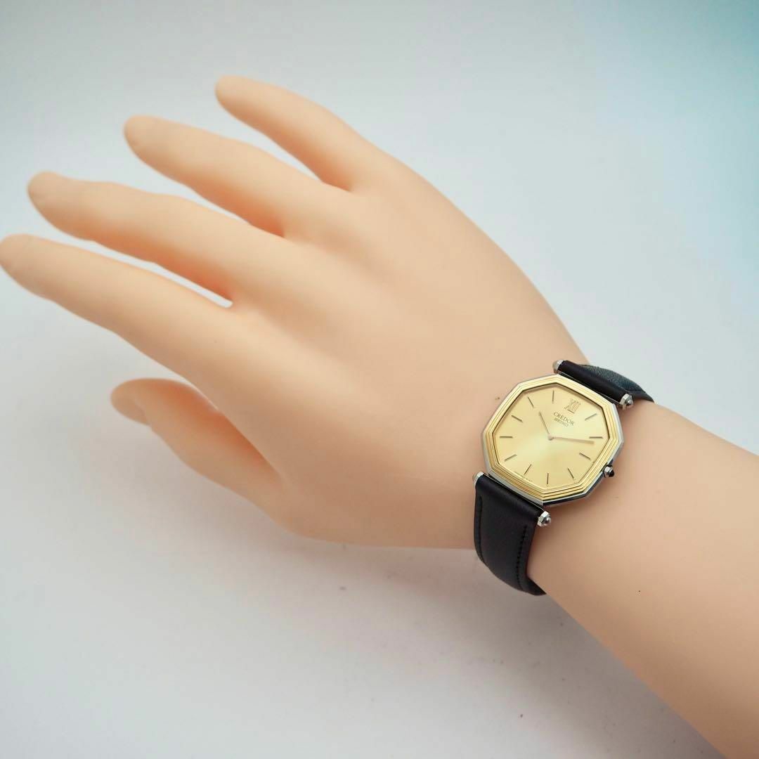 269【美品】SEIKO セイコー　クレドール時計　メンズ腕時計　14K 14金