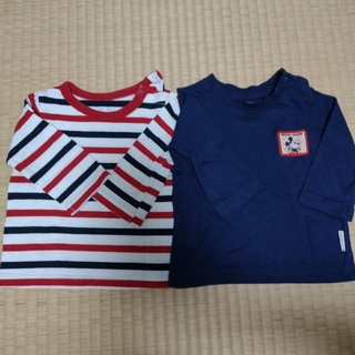 60〜70　長袖Tシャツ(Ｔシャツ)