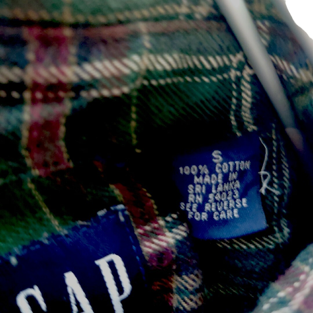 GAP(ギャップ)の【OLD GAP】希少 90年代 チェック ネルシャツ ヴィンテージA-1349 メンズのトップス(シャツ)の商品写真