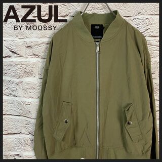 AZUL by moussy MA-1 アウター レディース　[ M ](ブルゾン)